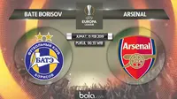 Liga Europa: BATE Borisov Vs Arsenal (Bola.com/Adreanus Titus)