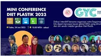 Mini Conference Diet Plastik yang digagas Global Youth Conference on SDGs (GYC on SDGs) berlangsung pada 24 Juni 2023. (Dok. Tangkapan layar globalyouthconference.org)