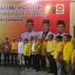 Silaturahmi politik Partai Golkar dan PKS Lampung. Foto : (Istimewa).