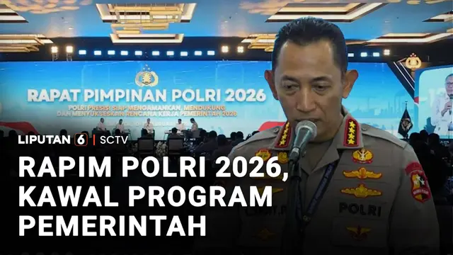 Rapim Polri 2026, Kawal Program Pemerintah