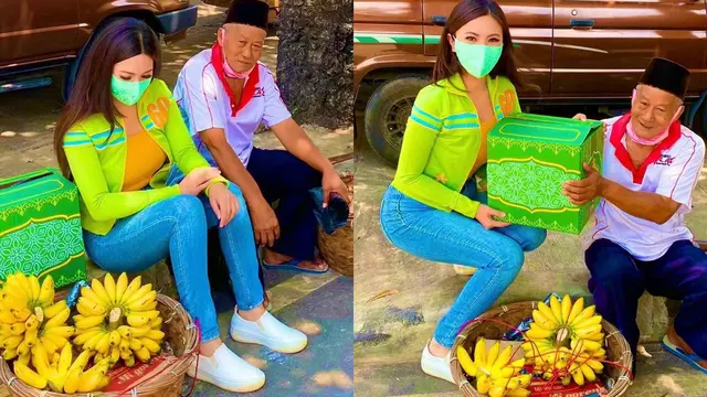 Heni Tania yang viral berkat aksi sosial yang dilakukannya