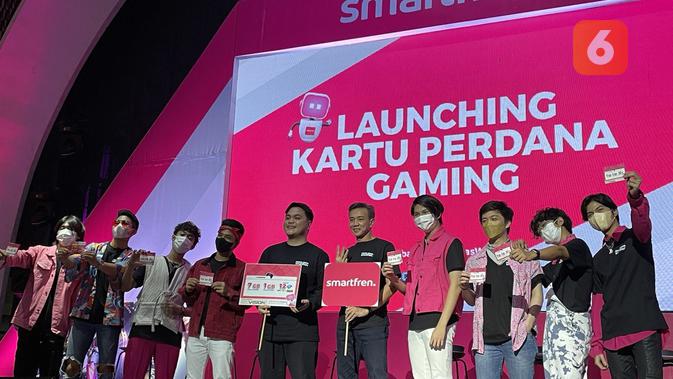 Peluncuran Kartu Perdana Gaming Smartfren, Kamis (2/6/2022).