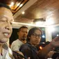 Ketua KEIN, Soetrisno Bachir saat menghadiri acara tasyakuran kemenganan Jokowi-Amin di Solo, Sabtu mala (25/5).(Liputan6.com/Fajar Abrori)