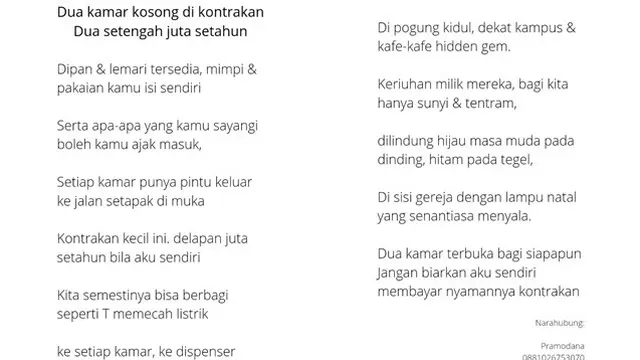 Kelewat Kreatif, 6 Iklan Kontrakan dan Terima Kos Ini Bikin Gagal Paham