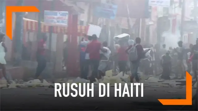 Situasi keamanan di Haiti semakin tak menentu, protes mendesak presiden turun berujung kekerasan dan kerusuhan.