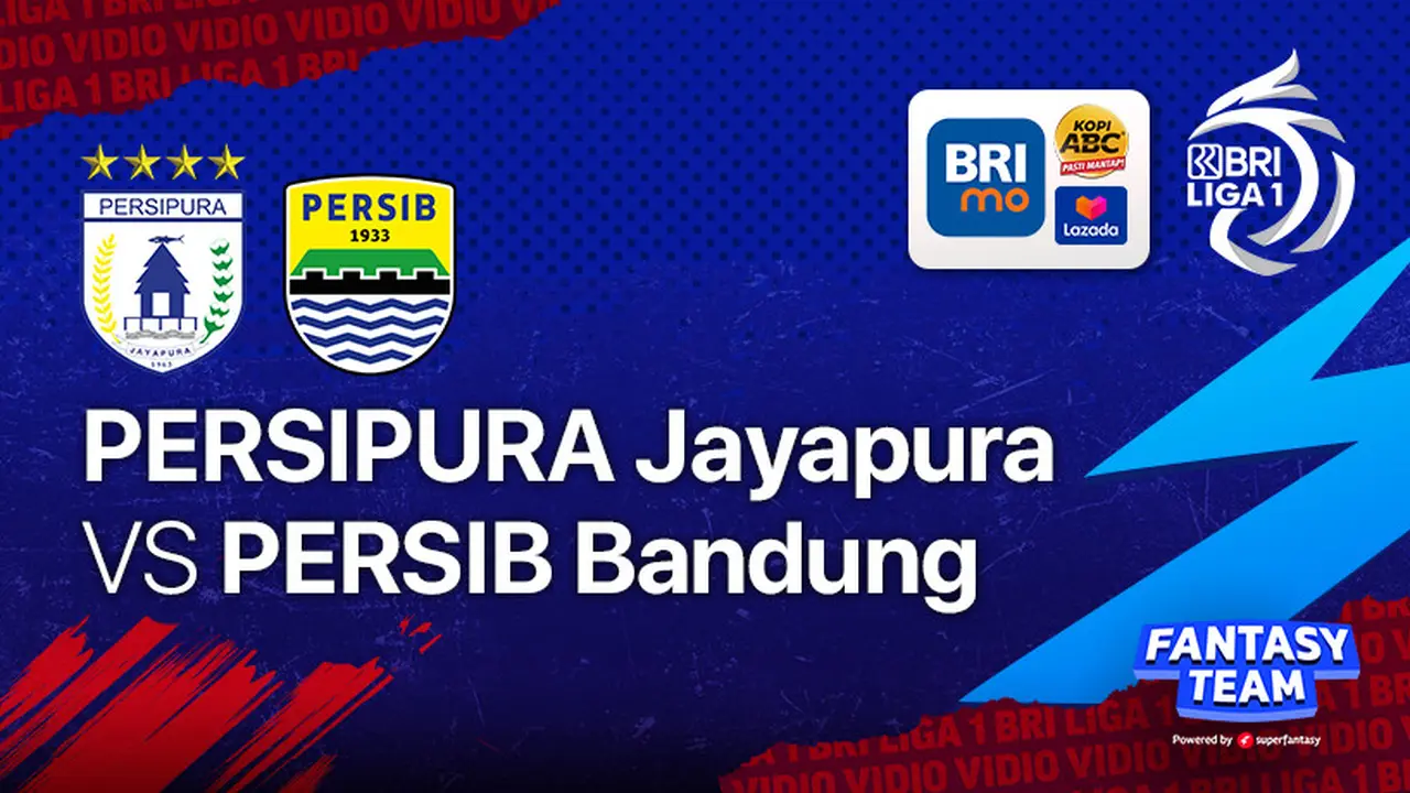 Saksikan Streaming BRI Liga 1 Malam Hari Ini : Persib Bandung Vs Persipura Jayapura di Vidio