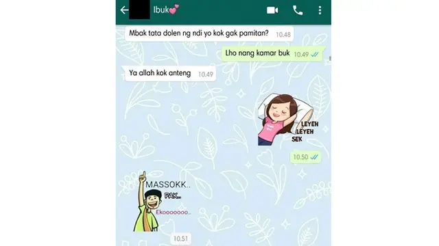 5 Chat Ibu ke Anak Ini Gaul Banget, Bikin Geleng Kepala