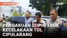 Pengakuan Supir Truk Kecelakaan di Tol KM 92 Cipularang