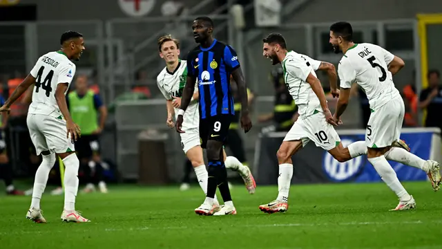 Inter Milan vs Sassuolo, Serie A Liga Italia