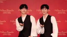 Im Siwan dan patung lilinnya (foto: Instagram/ madametussaudshongkong)