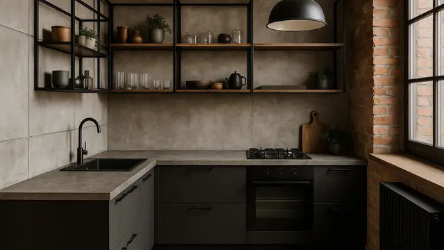 Desain Dapur Minimalis 3x2 (Foto: ChatGPT)
