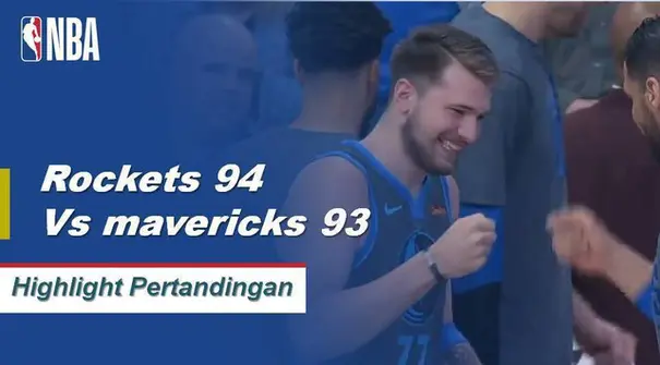 Eric Gordon skor 26 saat Rockets mendapatkan kemenangan atas Mavericks, 94-93.