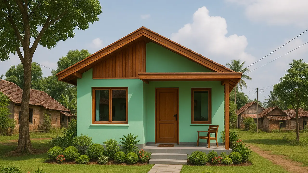Model Rumah Minimalis Sederhana Tapi Mewah di Desa/ChatGPT