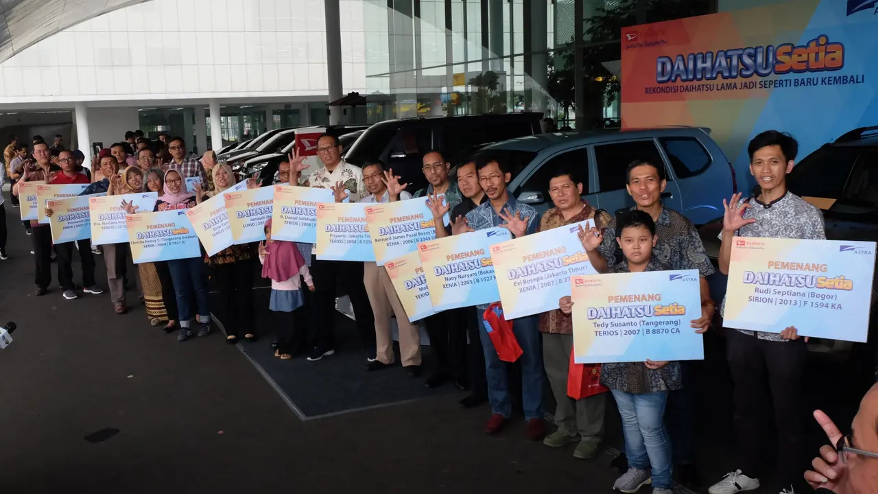 Daihatsu Sulap 20 Mobil Pelanggan Setianya Menjadi Seperti Baru (Foto: ADM)
