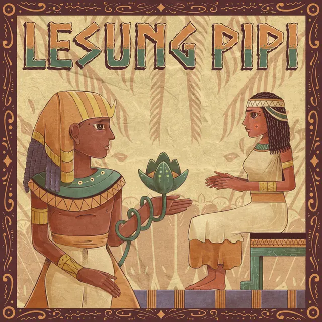 Artwork lagu Lesung Pipi dari Raim Laode. (Foto: Istimewa)