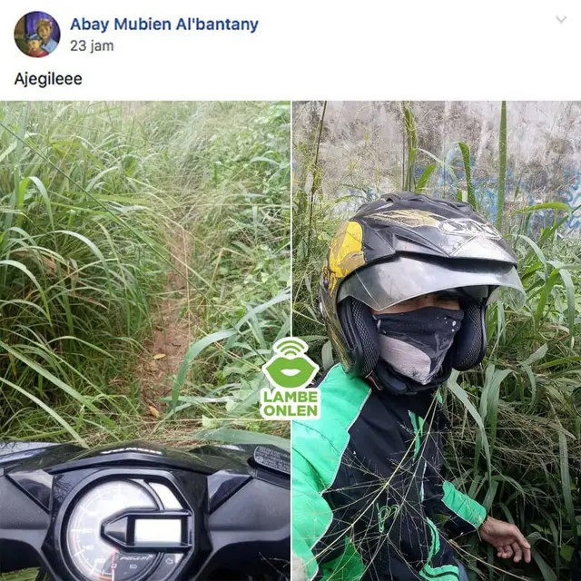 Status Lucu Driver Ojek Online Saat Kena Prank Ini Bikin Cengar-Cengir