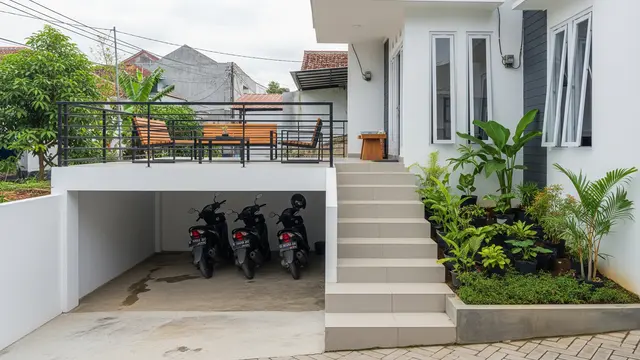 Desain Teras Rumah Sederhana yang Membuat Rumah Terasa Lebih Rapi dan Fungsional