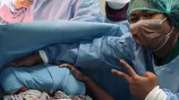 Unggahan Marshel Widianto mengenai kelahiran anaknya. (Instagram/ marshel_widianto)