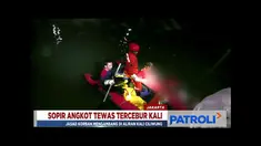 Seorang sopir angkot ini tewas mengambang diduga tercebur saat tertidur di pinggir Kali Ciliwung, Jakarta Pusat.