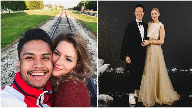 5 Seleb Tampan Ini Punya Pasangan Bule Cantik Romantis Hot Liputan6 Com