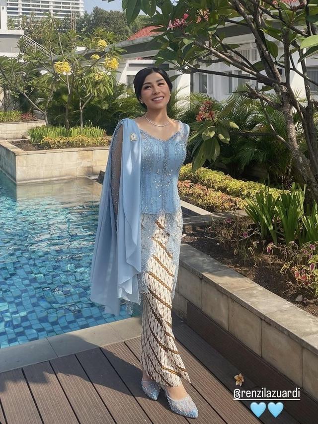 Nisya Ahmad, Adik Raffi Ahmad saat Pelantikan Anggota DPRD Provinsi Jawa Barat. [@nissyaa]