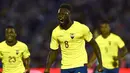 Penyerang Ekuador, Felipe Caicedo memiliki jumlah gol yang sama dengan Sanchez yakni tujuh gol selama kualifikasi Piala Dunia 2018 zona CONMEBOL. (AFP/Miguel Rojo)