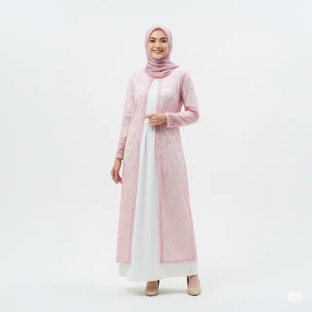 9 Inspirasi Model Cardigan Brokat Modern: Tampil Mewah dan Stylish