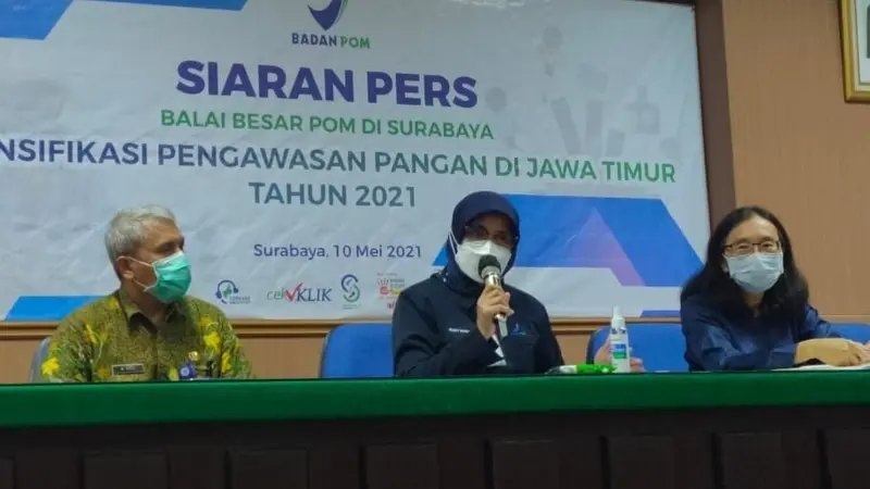 78,9 persen pangan yang beredar tanpa dilengkapi izin di Jawa Timur. (Dian Kurniawan/Liputan6.com)