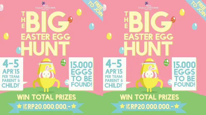 The Big Easter Egg Hunt - Mal Taman Anggrek 0415 1