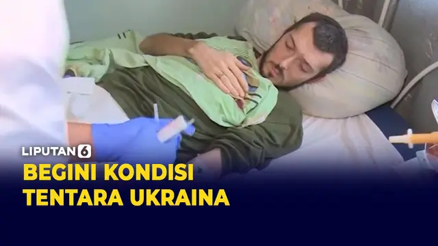 TV Rusia Tayangkan Kondisi Tentara Ukraina di Rumah Sakit