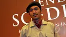 Ibnu Jamil berperan sebagai Kapten Nolly dalam film Jenderal Soedirman garapan sutradara Viva Westi, Balai Sudirman, Tebet, Jakarta, Selasa (20/1/2015). (Liputan6.com/Panji Diksana)