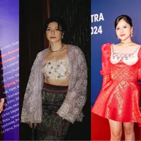 Festival Film Indonesia 2024 tak hanya dihiasi dengan  aktor Tanah Air yang kenakan kebaya. Laura Basuki hingga Anggi Marito buktikan tetap menawan meski tanpa kebaya [@laurabas @sharazaa @anggimarito]