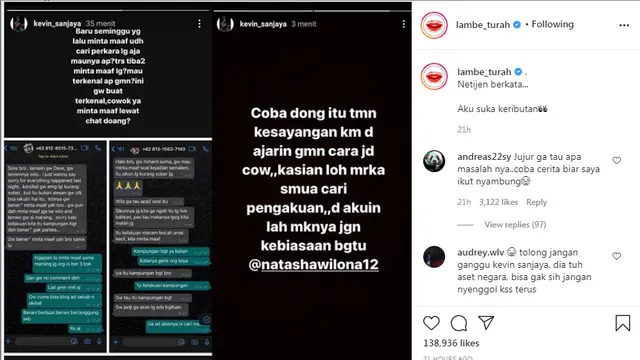 Natasha Wilona dan Kevin Sanjaya