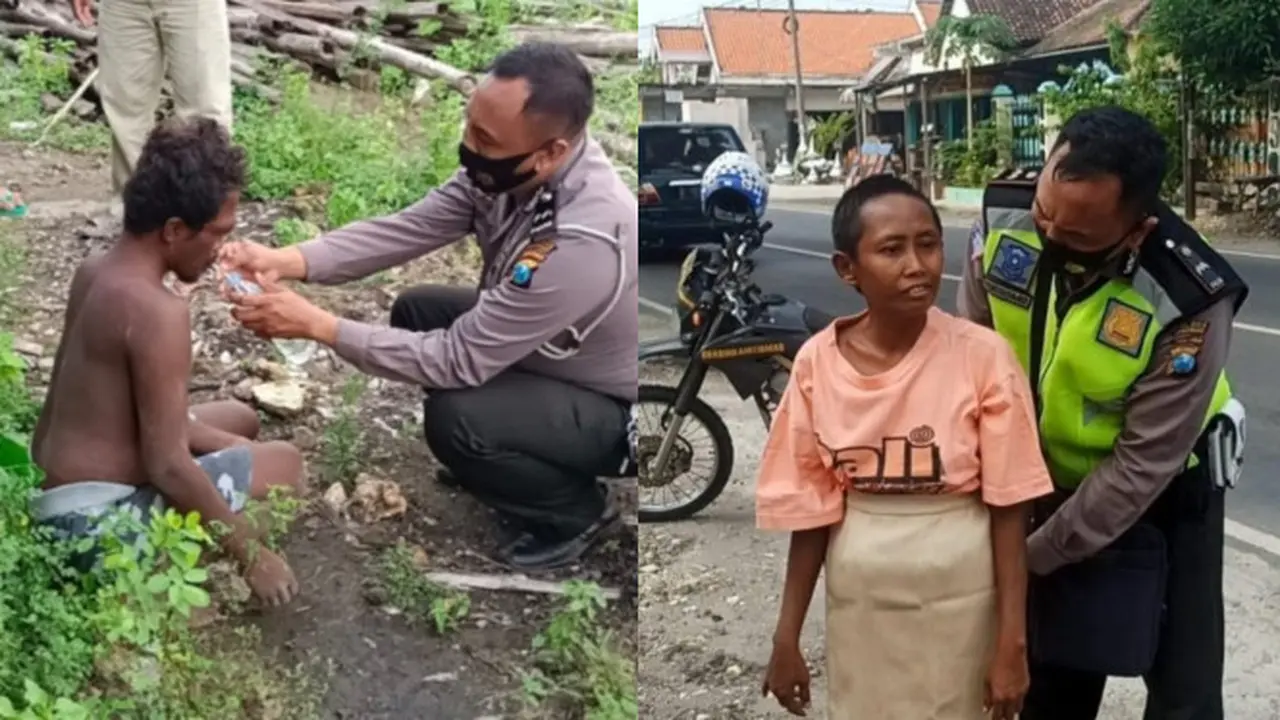 Selalu Bawa Baju Lebih Dalam Motor Dinas, Alasan Polisi Ini Bikin Haru