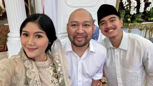 Erina Gudono saat Lebaran. [@erinagudono]