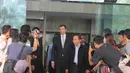 Kedatangan Michael Keenan merupakan kunjungan kehormatan sekaligus membicarakan rencana kerjasama Indonesia-Australia di bidang hukum dan antikorupsi, Jakarta, Selasa (19/8/14). (Liputan6.com/Herman Zakharia)