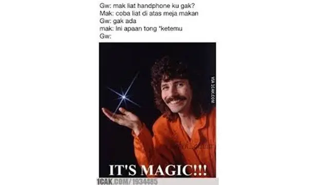 6 Meme Kocak saat Emak Menemukan Barang Hilang Ini Bikin Ketawa Geli