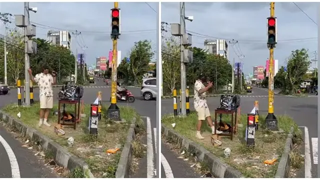 Viral Aksi Pengamen Bawa Perlengkapan DJ di Jalanan Jogja Ini Bikin Geleng Kepala