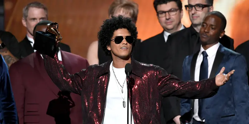 Bruno Mars di Grammy Awards