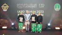 Penyerahan LHP Laporan Keuangan Pemerintah Daerah Tahun 2023 Kota Pasuruan.