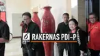 Partai Demokrasi Indonesia perjuangan (PDIP) menggelar rapat kerja nasional. Rapat kerja nasional bersifat tertutup dan membahas konsolidasi Parta. Rencananya Presiden Jokowi akan memberikan pengarahan dalam Rakernas PDI-P.