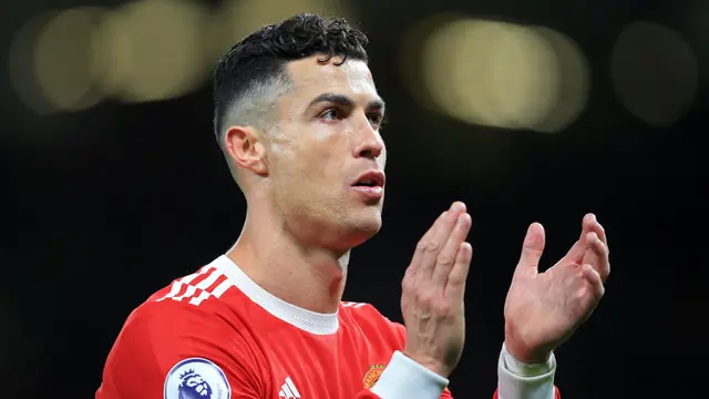 Foto: Aksi Cristiano Ronaldo saat Bawa Manchester United Selamat dari Kekalahan atas Chelsea di Liga Inggris