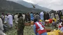 Dengan kedalaman gempa yang hanya 8 kilometer, guncangannya menimbulkan kerusakan parah. (AP Photo/Wahidullah Kakar)