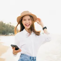 ilustrasi perempuan bahagia/sitthiphong/Shutterstock