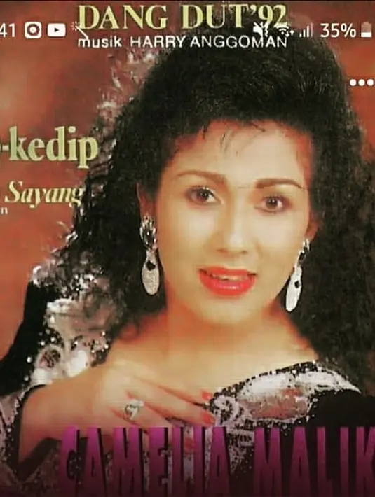 Camelia Malik Potret Jadul (Instagram/cameliamalikreal)