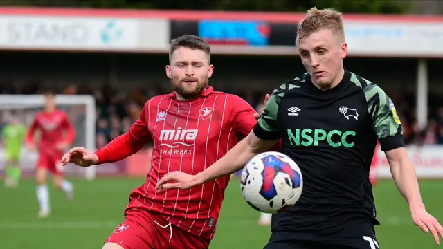 Cheltenham Town vs Derby County