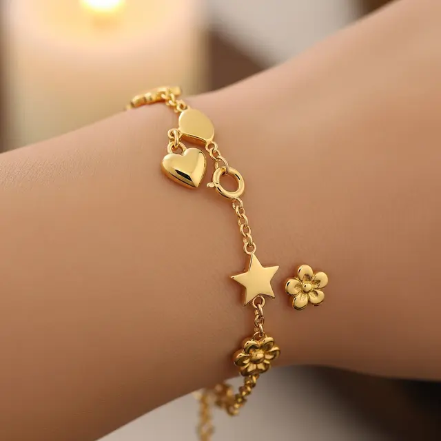 Gelang Emas Pernikahan Desain Timeless Berat 5 Gram (Image by Gemini AI)