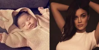 Kylie Jenner mungkin memilih untuk menyembunyikan keseluruhan masa kehamilannya. Namun kini, ia pun buka-bukaan soal Stormi. (Marie Claire)