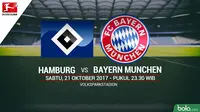 Bundesliga 2017-2018 Hamburg Vs Bayern Munchen (Bola.com/Adreanus Titus)
