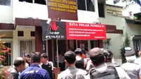 Pelaku bom Bandung di Kelurahan Arjuna, Cicendo (Liputan6.com/ Aditya Prakasa)